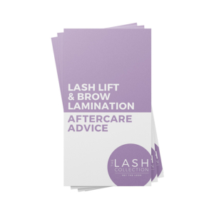 Lash Lift & Brow Lamination Aftercare Advice